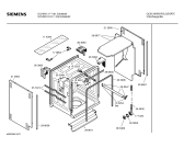 Схема №3 SE54561 с изображением Передняя панель для посудомойки Siemens 00357805