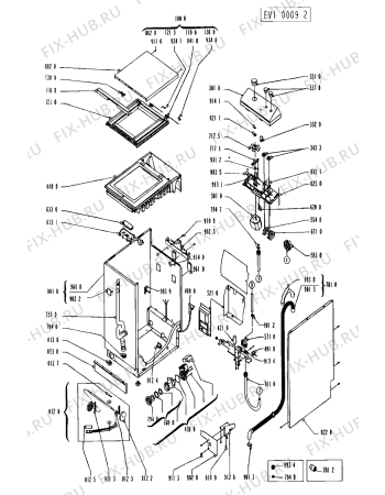 Схема №1 AWG 680 WP-PL/RU с изображением Декоративная панель для стиралки Whirlpool 481945319617