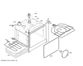 Схема №1 HBN200451 с изображением Панель управления для плиты (духовки) Bosch 00663341