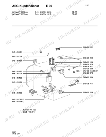 Схема №2 LAV 2659 с изображением Запчасть Aeg 8996454284762