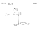 Схема №1 MC2300 с изображением Крышка для электрокофеварки Siemens 00050241