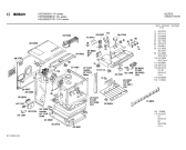 Схема №1 HEE6923NN с изображением Передняя часть корпуса для духового шкафа Bosch 00272232