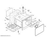 Схема №1 B15E42N0GB с изображением Панель управления для духового шкафа Bosch 00675074