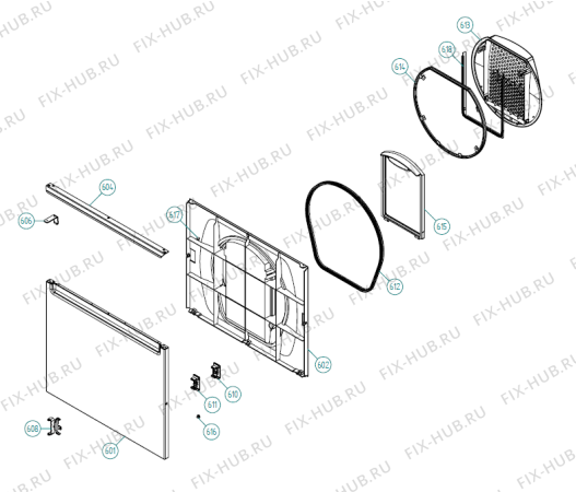 Взрыв-схема стиральной машины Gorenje ISEDV06 UK   -White (900002560, TD25.3) - Схема узла 06