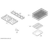 Схема №1 PRD304EHU Thermador с изображением Панель для плиты (духовки) Bosch 00476084