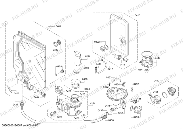 Схема №1 SMU86L15DE Exclusiv с изображением Панель управления для посудомоечной машины Bosch 11009521