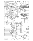 Схема №1 6ADP 905/3 WH с изображением Микромодуль для посудомоечной машины Whirlpool 481221478238
