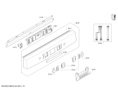 Схема №1 SMD46GM01E, SilencePlus с изображением Передняя панель для посудомоечной машины Bosch 11018871