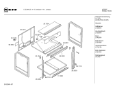 Схема №1 E1242S1 ELEGANCE 141 с изображением Панель для плиты (духовки) Bosch 00282046