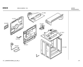 Схема №2 HBN230260E Horno bosch indpnd.multf.negr.reloj ec2 с изображением Внешняя дверь для электропечи Bosch 00474653