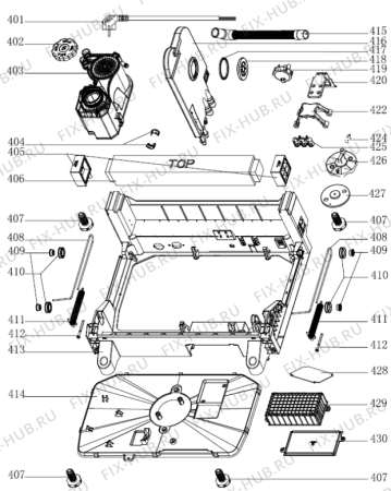 Взрыв-схема посудомоечной машины Gorenje GS62215XSUK (523935) - Схема узла 04