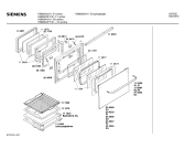 Схема №1 HB88240FF с изображением Вкладыш в панель для духового шкафа Siemens 00273396