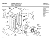 Схема №1 WM20551TH EXTRA500 с изображением Рамка для стиралки Siemens 00356501