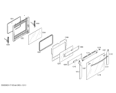 Схема №1 MT27BB Trim Kit с изображением Рамка для плиты (духовки) Bosch 00368497