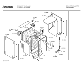 Схема №1 CP331J5 с изображением Вкладыш в панель для посудомойки Bosch 00358788