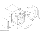 Схема №1 SMS69M22EU с изображением Передняя панель для посудомоечной машины Bosch 00678861