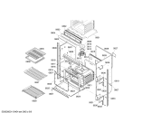 Схема №1 HBN756AUC с изображением Держатель для холодильника Bosch 00240871