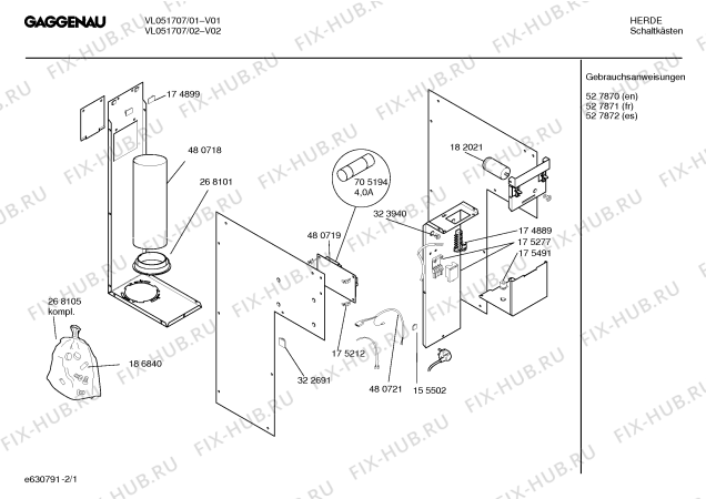 Схема №1 VL051707 с изображением Модуль управления для вентиляции Bosch 00480719