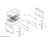 Схема №1 B1564S0GB с изображением Панель управления для электропечи Bosch 00446286