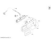 Схема №1 WTE86370NL с изображением Панель управления для сушилки Bosch 00702273