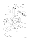 Схема №1 AKR 459 IX с изображением Стеклышко для электровытяжки Whirlpool 481244269038