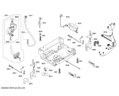 Схема №1 SMD86M62DE с изображением Набор кнопок для посудомойки Bosch 00620070