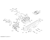 Схема №2 HB880270 с изображением Панель управления для духового шкафа Siemens 00662778