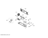 Схема №1 KAD80A404 Side by side с изображением Крышка для холодильной камеры Bosch 00657194