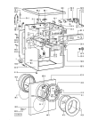 Схема №1 AWP 025 с изображением Ручка (крючок) люка для стиралки Whirlpool 481949878166