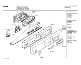 Схема №2 SGS8402EU Exklusiv с изображением Передняя панель для электропосудомоечной машины Bosch 00352094