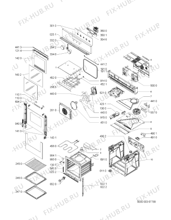 Схема №1 BLPE 6200/IX с изображением Кнопка для духового шкафа Whirlpool 481241279415