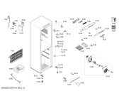 Схема №1 KK20V0191W с изображением Дверь для холодильной камеры Siemens 00249555