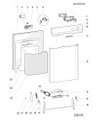 Схема №1 LD90IT (F041056) с изображением Панель управления для посудомоечной машины Indesit C00145141