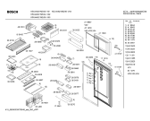 Схема №1 KSU44621NE с изображением Дверь для холодильника Bosch 00241085