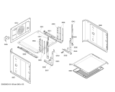 Схема №2 HBN41S551E Horno bosch indep.multif.inox.c/minutero с изображением Зажим для электропечи Bosch 00612350