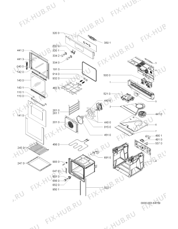 Схема №1 AKZ 494/IX с изображением Микромодуль для плиты (духовки) Whirlpool 481221458212