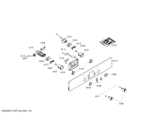Схема №1 HBN131521B с изображением Панель управления для плиты (духовки) Bosch 00447814