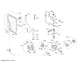 Схема №1 SN558S10NM с изображением Уплотнитель для посудомойки Bosch 12022438