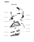 Схема №1 FV3931Z0/23 с изображением Ручка для утюга (парогенератора) Tefal CS-00140393