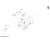 Схема №1 WAT283K1FG с изображением Панель управления для стиралки Bosch 11013601