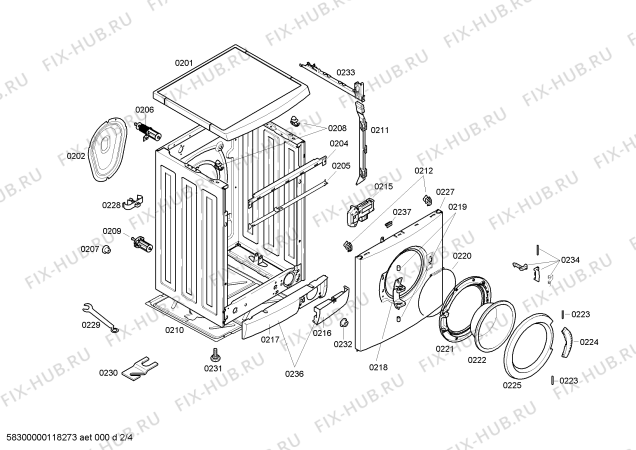 Схема №1 WXLM0600TH Siemens XLM 600 с изображением Ручка для стиралки Siemens 00641405