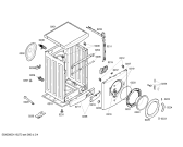 Схема №1 WXLM0600TH Siemens XLM 600 с изображением Ручка для стиралки Siemens 00641405