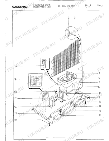 Взрыв-схема холодильника Gaggenau IK320027F - Схема узла 04