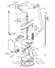 Схема №1 BK450 с изображением Насос (помпа) для посудомоечной машины Aeg 1520706001