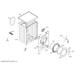 Схема №2 WM14A163 iQ 100 с изображением Панель управления для стиралки Siemens 00708032