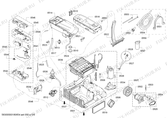 Схема №2 WT48Y890DN IQ800 selfCleaning Condenser с изображением Силовой модуль запрограммированный для сушилки Siemens 00629886