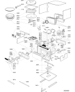 Схема №1 AMW 540/IX с изображением Панель управления для свч печи Whirlpool 481245350212