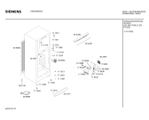 Схема №1 KS29V620 с изображением Дверь для холодильника Siemens 00218400