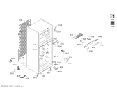 Схема №1 KDN56AW32N с изображением Дверь морозильной камеры для холодильной камеры Bosch 00770552