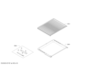 Схема №2 HEB73D150 с изображением Фронтальное стекло для плиты (духовки) Bosch 00689935